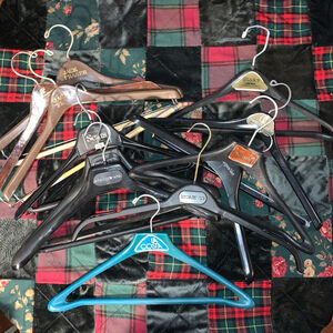 Unisex Unbranded Storage Hangers One Size Black Brown